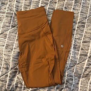 lululemon athletica Dark Teracotta Leggings